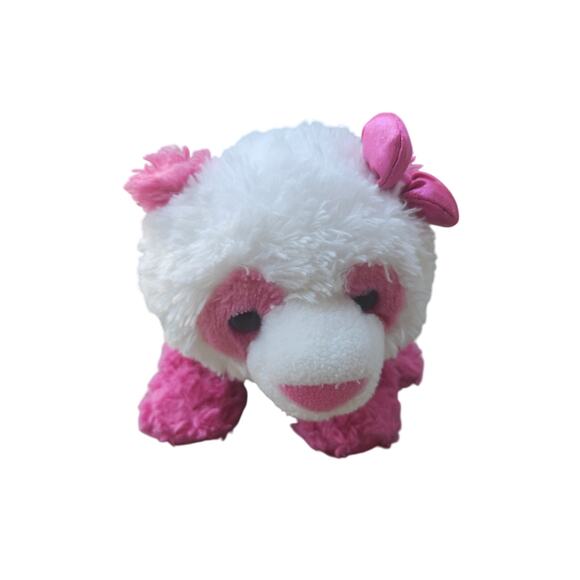 Aurora World Girlz Nation 10" Panda Bear Pink White Plush Toy Stuffed Animal - Picture 9 of 9